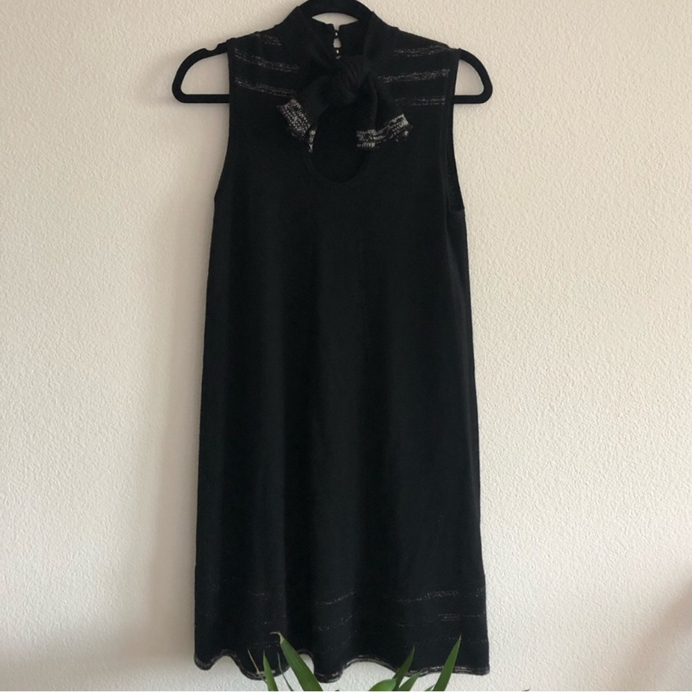 Elegant Black Mini Dress